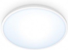 Фото потолочный светильник wiz smart superslim ceiling 16w 1500lm 29,2см 2700-6500k wi-fi (929002685101)