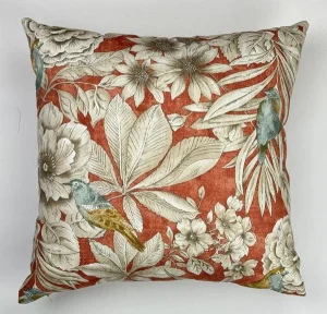 Подушка декоративна Прованс Пташка на теракоті 45x45см (034783)