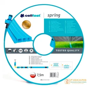 Шланг перфорований Cellfast SPRING триканальний 7,5 м (19-021N)