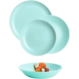 Фото сервиз luminarc pampille turquoise 18 предметов (6154q)