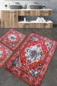 Фото набор ковриков для ванной chilai home authentic 60x100+50x60см (ch_110024164)