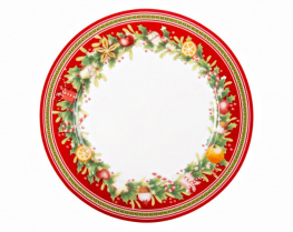 Фото тарелка lefard christmas collection 21см (986-123)