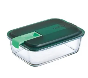 Судок для зберігання і запікання Luminarc Easy Box зелений 820мл (7429P)