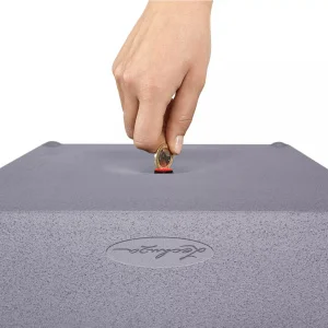 Вазон Lechuza Canto Stone High 30 світло-бежевий 30x30x56см 12л (13601)