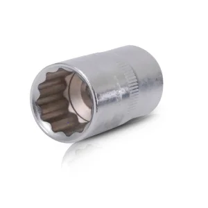 Головка торцева Intertool дванадцятигранна 1/2" 17мм (ET-0217)