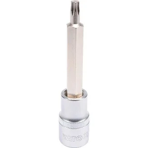 Головка торцева з бітою YATO TORX 1/2" T30 100мм (YT-04323)