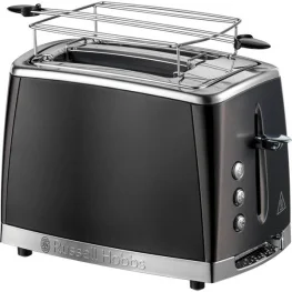 Фото тостер russell hobbs matte black 2 slice 26150-56