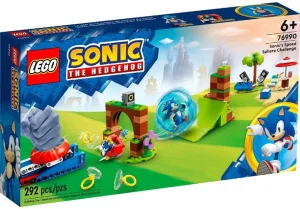 Фото конструктор lego sonic the hedgehog соревнования скоростной сферы соника 292 детали (76990)