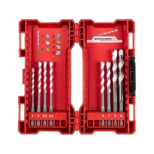 Набір свердел універсальних Milwaukee Shockwave Multi Material 4-10мм 8шт (4932471113)