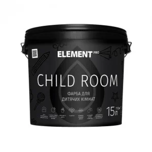 Краска интерьерная для детских комнат ELEMENT PRO CHILD ROOM 15 л белая