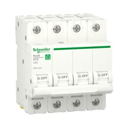 Автоматический выключатель Schneider Electric Easy9 40А 4P кривая С 6кА (R9F12440)