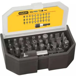 Набір біт STANLEY Expert, Torx, Philips, Pozidriv, 25 мм, 31 шт, пластикова коробка (1-13-903)