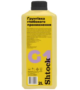 Грунтовка глибокопроникна Shtock G1 2л (98874966)