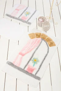 Килимок для ванної кімнати Chilai Home Bodrum White 60x100см (CH_11006947)