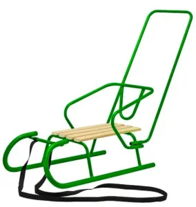Санки Snower Сніжок зелені (4820211100476GREEN)