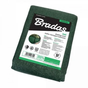 Сетка для затенения Bradas 55% 60г/м2 1,2x10м (AS-CO6012010GR/P)