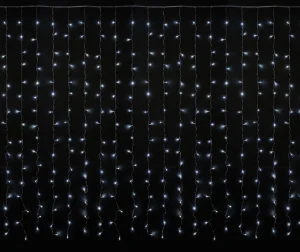 Гірлянда внутрішня Delux Curtain C 320LED IP20 білий 3х3м (90017998)