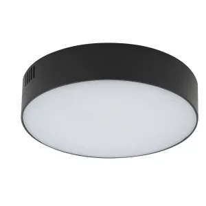 Світильник Nowodvorski LID Round LED 25W, 3000K Black (10407)
