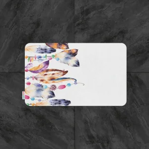 Килимок для ванної Tabe Feathers 60x100см (TB_11003304)