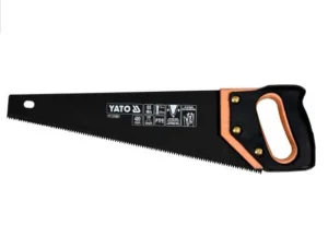 Ножівка по дереву YATO 7 зубів/1", полотно 1мм, покрите PTFE, 400мм (YT-31091)