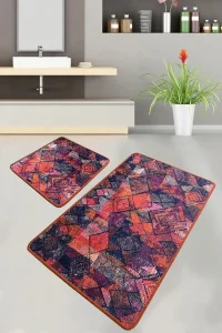 Набір килимків для ванної кімнати Chilai Home Monica 60x100+50x60см (CH_110024188)