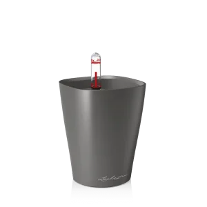 Фото умный вазон lechuza mini-deltini premium антрацитовый металлик 0,4л (14949)
