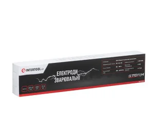 Електроди зварювальні Intertool Storm 2мм 2,5кг (EW-2520)