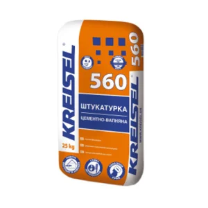Штукатурка цементно-вапняна Kreisel 560 25кг