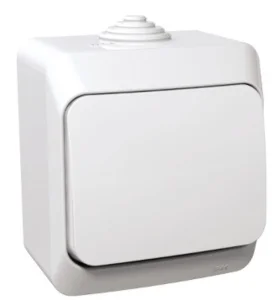Вимикач прохідний одноклавішний Schneider Cedar Plus WDE000560 білий