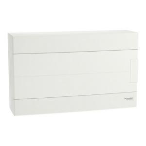 Щит розподільчий Schneider Electric Easy9 навісний 1 ряд 18 модулів білі двері (EZ9EUD118)