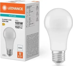 Led лампочка Ledvance VALUE CL A100 13W, 840 230V FR E27 (90022460)