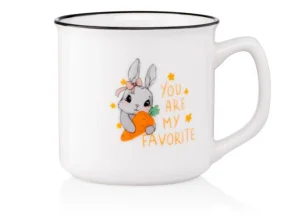 Фото чашка ardesto cute rabbit 320мл (ar3460)