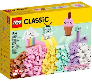 Фото конструктор lego classic творческое пастельное веселье 333 детали (11028)