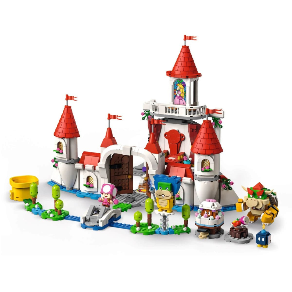 Конструктор Lego Super Mario Дополнительный набор: Замок Персика 1216 деталей (71408)