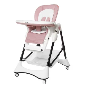 Фото стульчик для кормления carrello stella crl-9503 powder pink (234114)