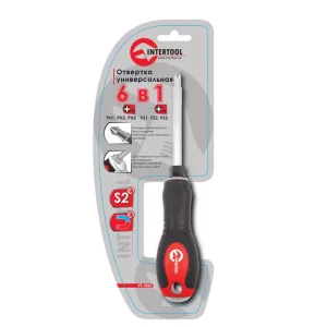 Викрутка хрестова Intertool 6 в 1 (VT-1022)