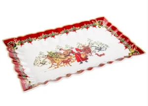 Блюдо Lefard Christmas Collection 35x23x3,5см (986-133)