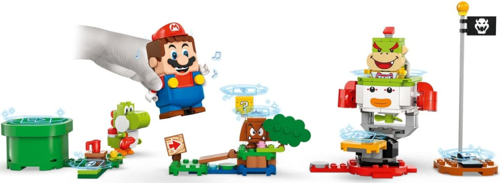 Конструктор Lego Super Mario Пригоди з інтерактивним Lego Маріо 218 деталей (71439)