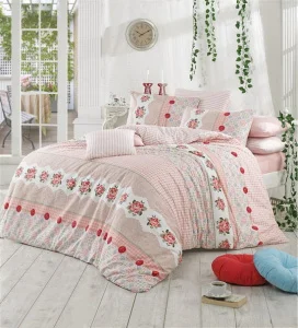 Комплект постільної білизни Majoli Button v1 200x220см (BT_010078288)