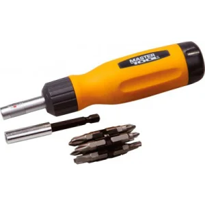 Викрутка MasterTool із насадками 12 шт 40-0518