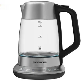 Фото электрочайник polaris pwk 17115cgld wifi iq home матовый