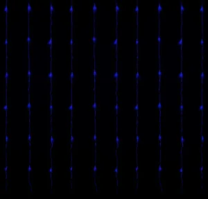 Гірлянда внутрішня Delux Waterfall C 264LED IP20 синій 3х2м (90018005)