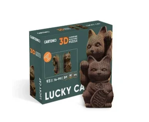 Картонний конструктор Cartonic 3D Puzzle Lucky cat (CARTLUCK)