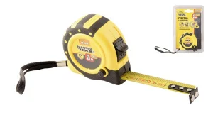 Рулетка з магнітами MASTER TOOL 3мx16мм, нейлонове покриття (64-3016)