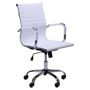 Фото офисное кресло special4you solano 5 artleather white (e6149)