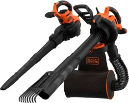 Садовый пылесос электрический BLACK+DECKER BEBLV301