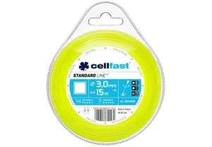 Волосінь для тримера Cellfast квадратна 3,0мм/15м (35-014)