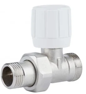 Кран радіаторний Icma №828 1/2" прямий під фітінг (82828AD06)