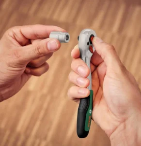 Набір насадок торцевих з тріскачкою Bosch 1/4“ + 1/2“ 56 предметів (1600A02Z9G)