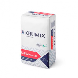 Штукатурка гипсовая KRUMIX Universal 30кг